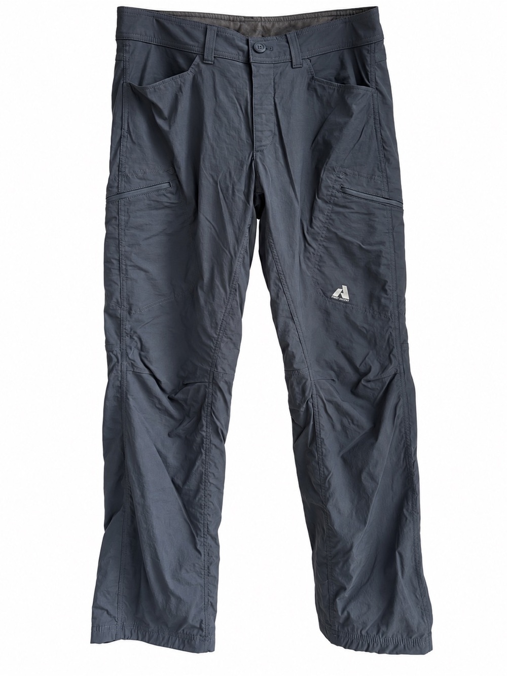 Men’s Eddie Bauer First Ascent Fleece Lined Hiking Pants Gray 34x34